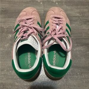 Adidas gazelle watermelon color shoes